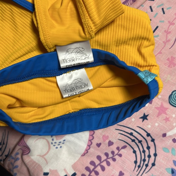 Tiger Friday CM Yellow and Blue Two-Piece - Picture 3 of 3